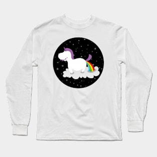 Rainbow Unicorn Long Sleeve T-Shirt